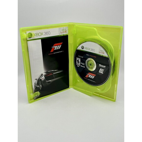 Forza Motorsport 3 Microsoft Xbox 360 2009 Double Disc Used CIB - TESTED - Picture 4 of 9